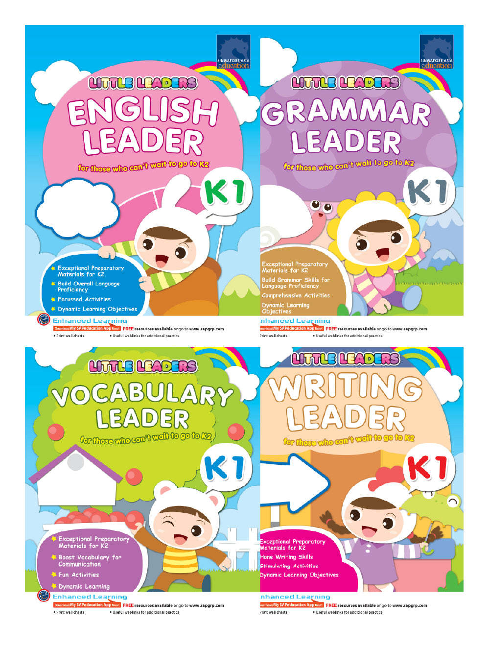 Little Leaders English Series - K1 Set