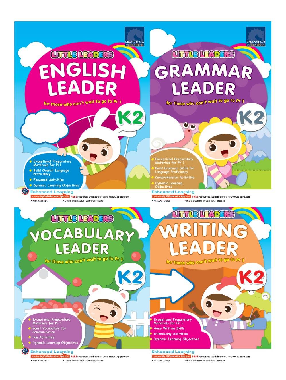 Little Leaders English Series - K2 Set