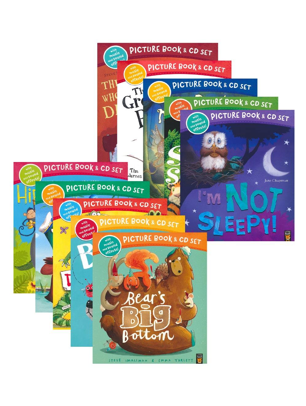 Picture Book & CD Set series (3-6 years)