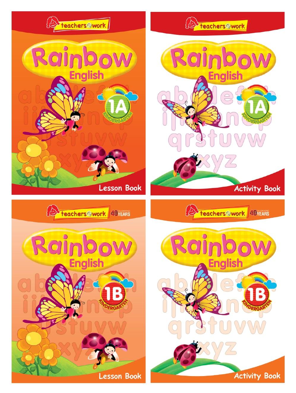 Rainbow English series - K1 set
