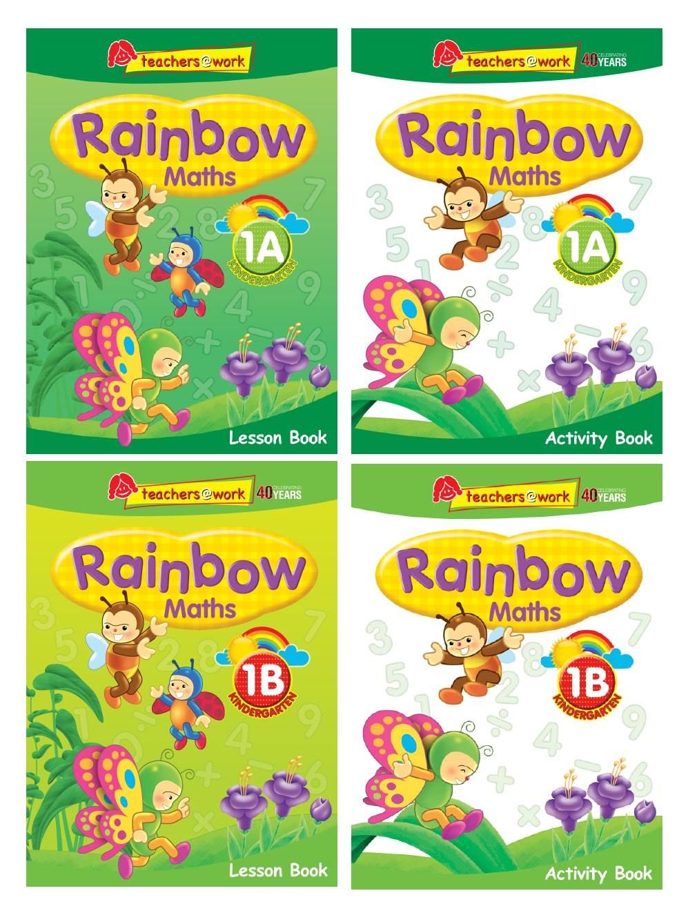 Rainbow Maths series - K1 set