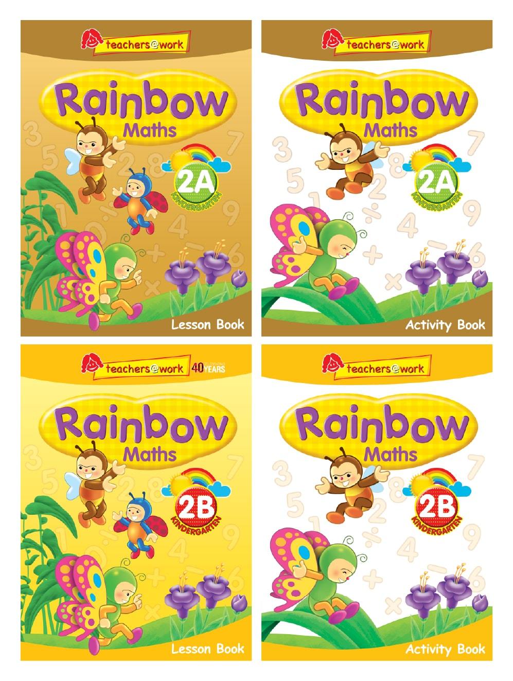 Rainbow Maths series - K2 set