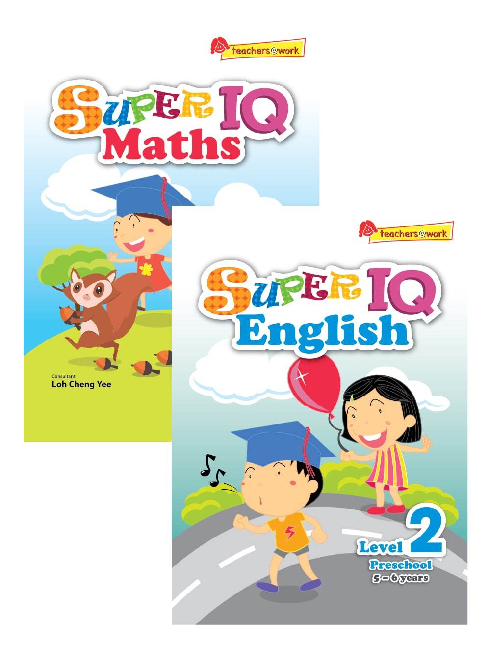 Super IQ English & Maths Series - K2 Set
