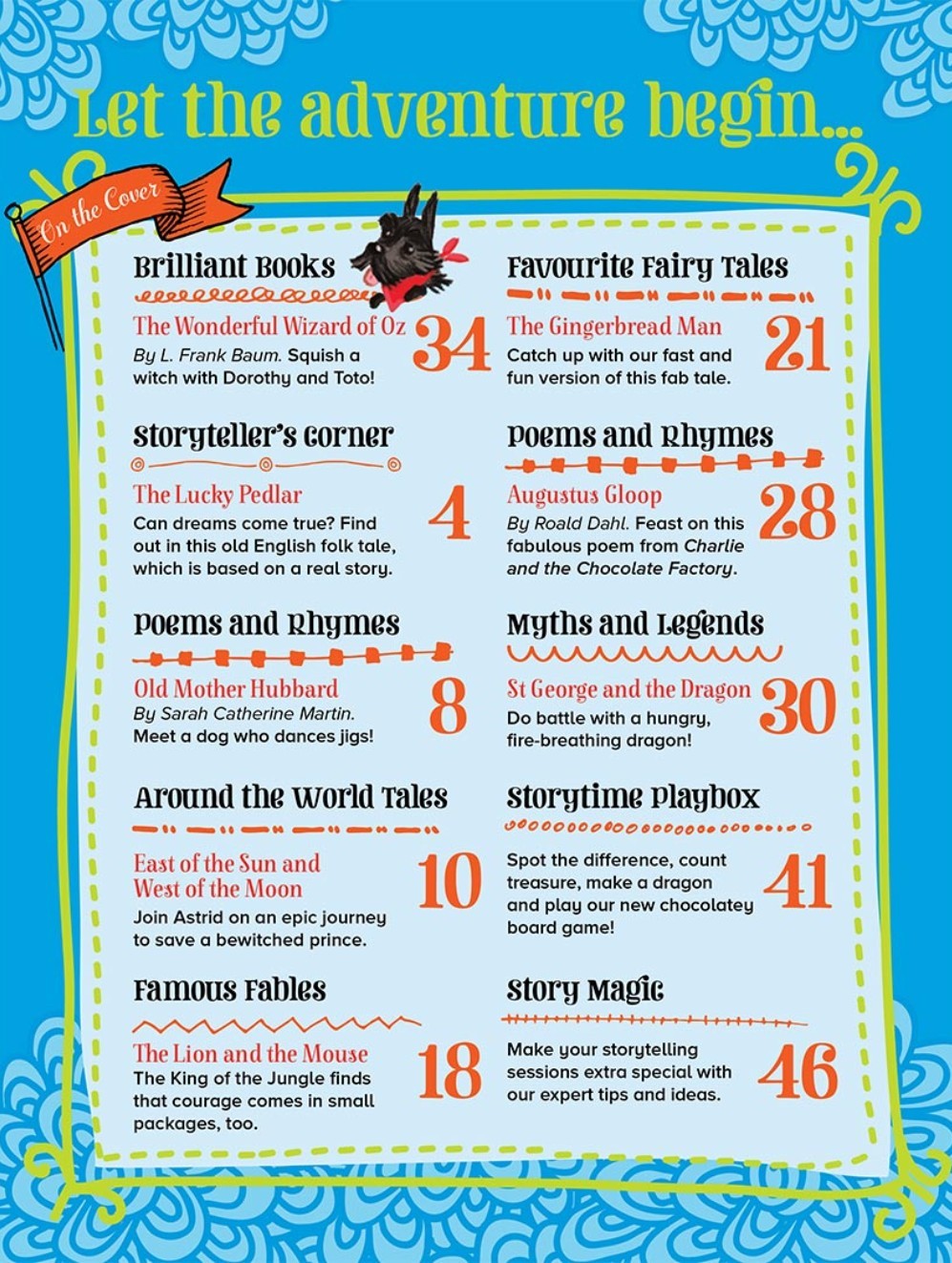 Storytime Magazines: 6 issues - 2017 (for 8+ y/o)