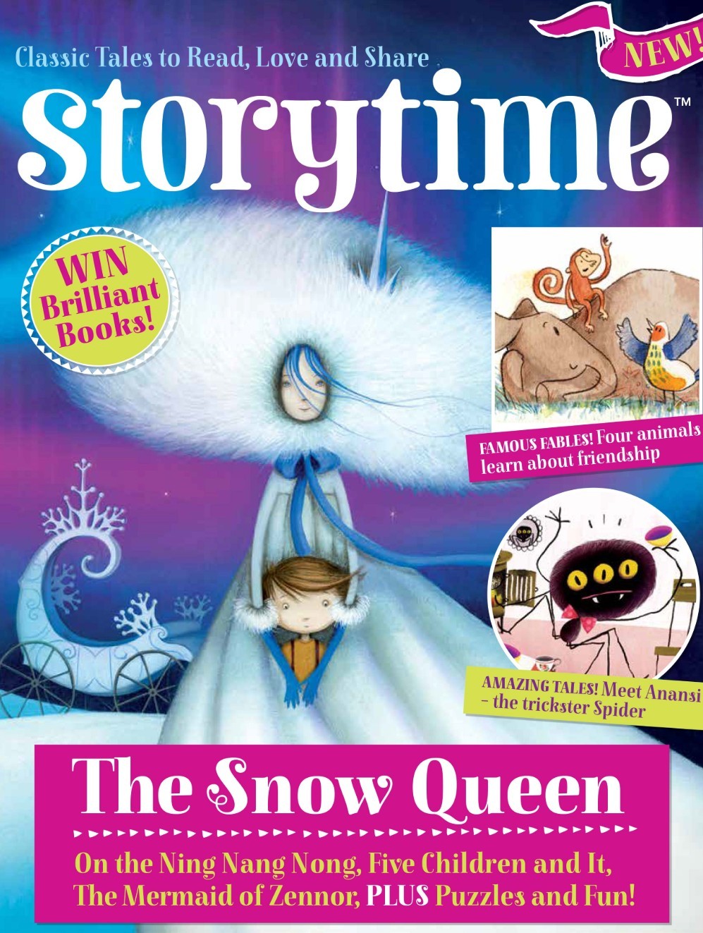 Storytime Magazines: 6 issues - 2017 (for 8+ y/o)