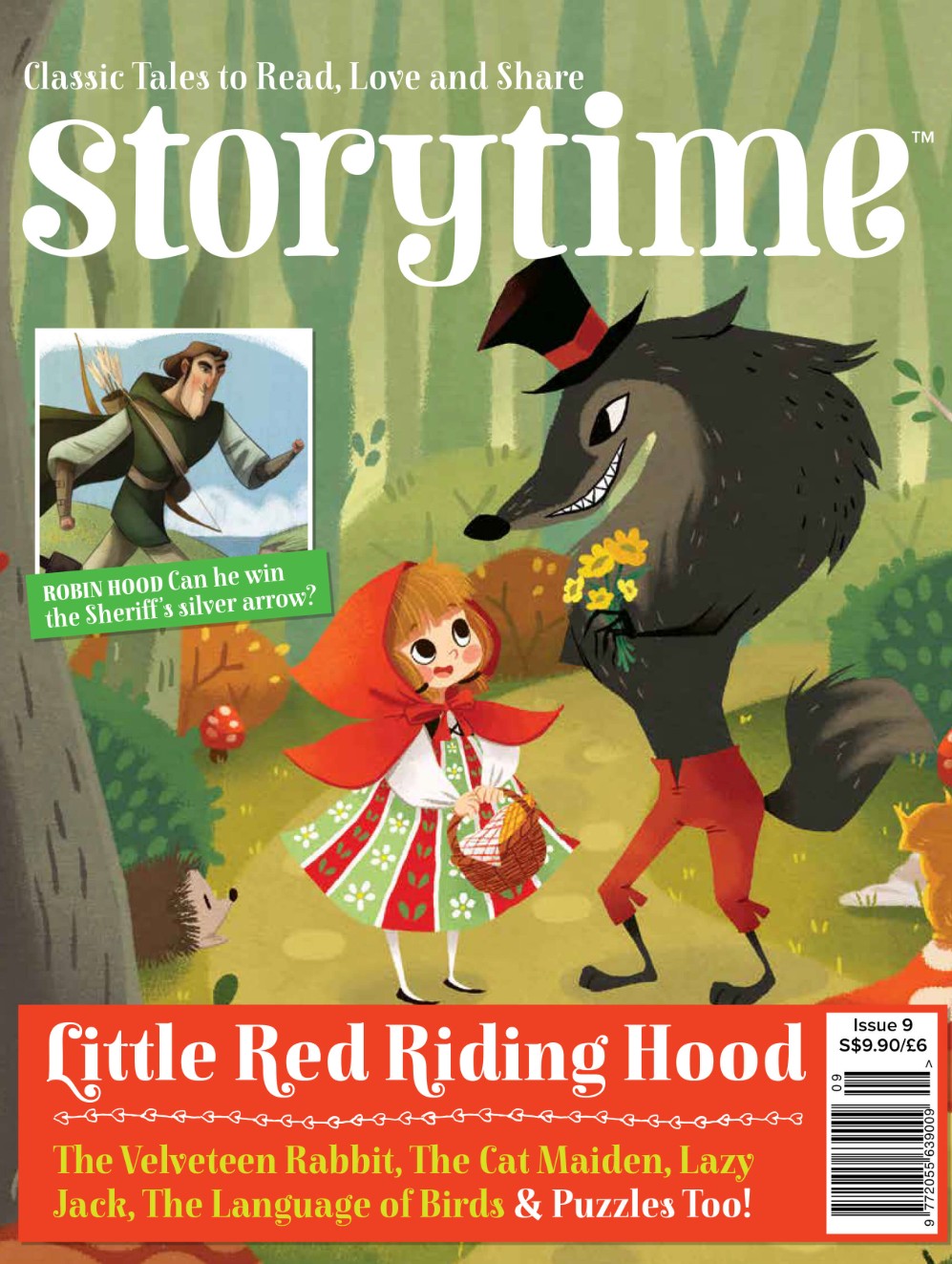 2018 Storytime Magazines: 6 issues (for 8+ y/o)