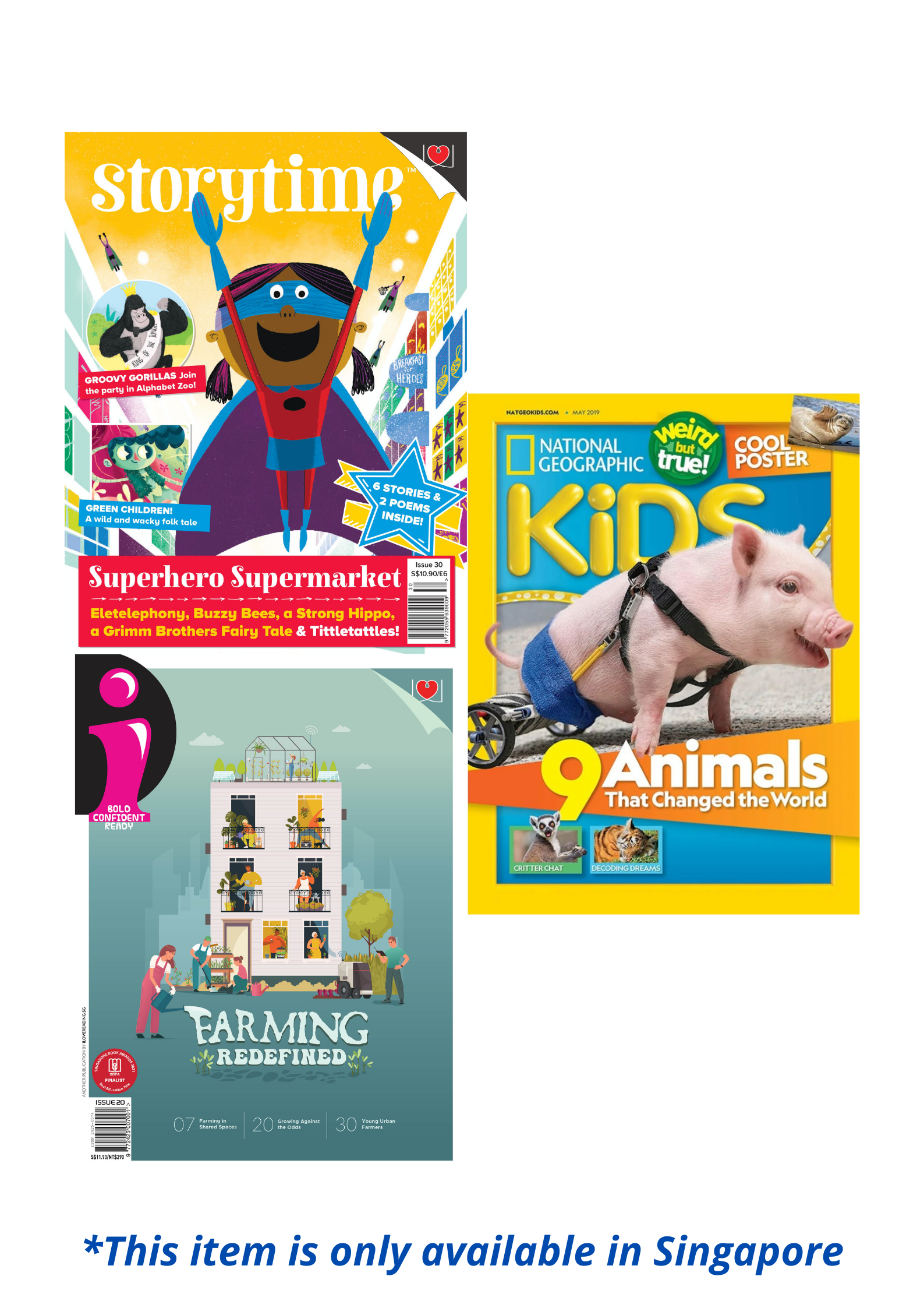 2023 Combo Promotion - Storytime, i Magazine and National Geographic Kids