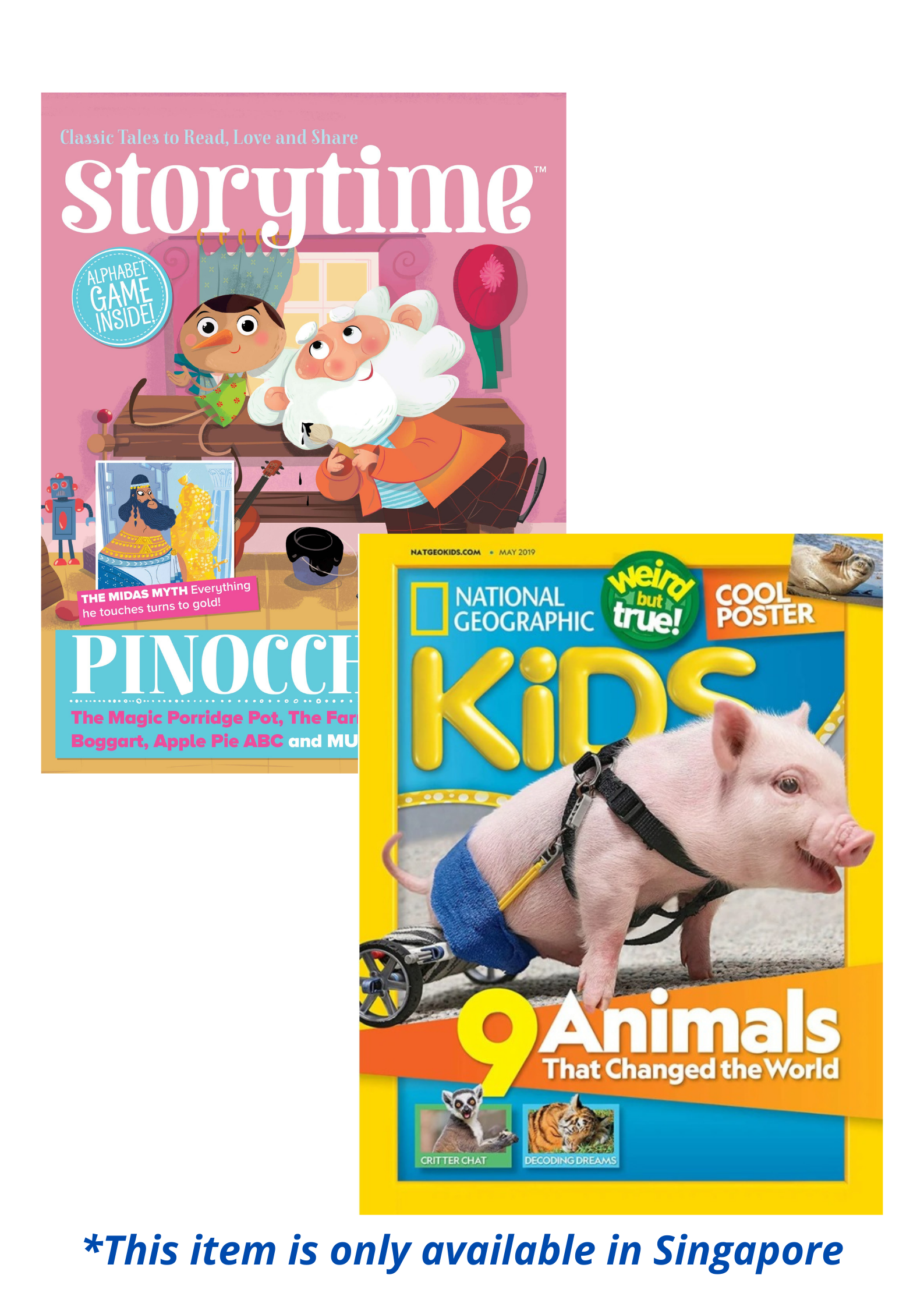 2023 Combo Promotion - Storytime and National Geographic Kids