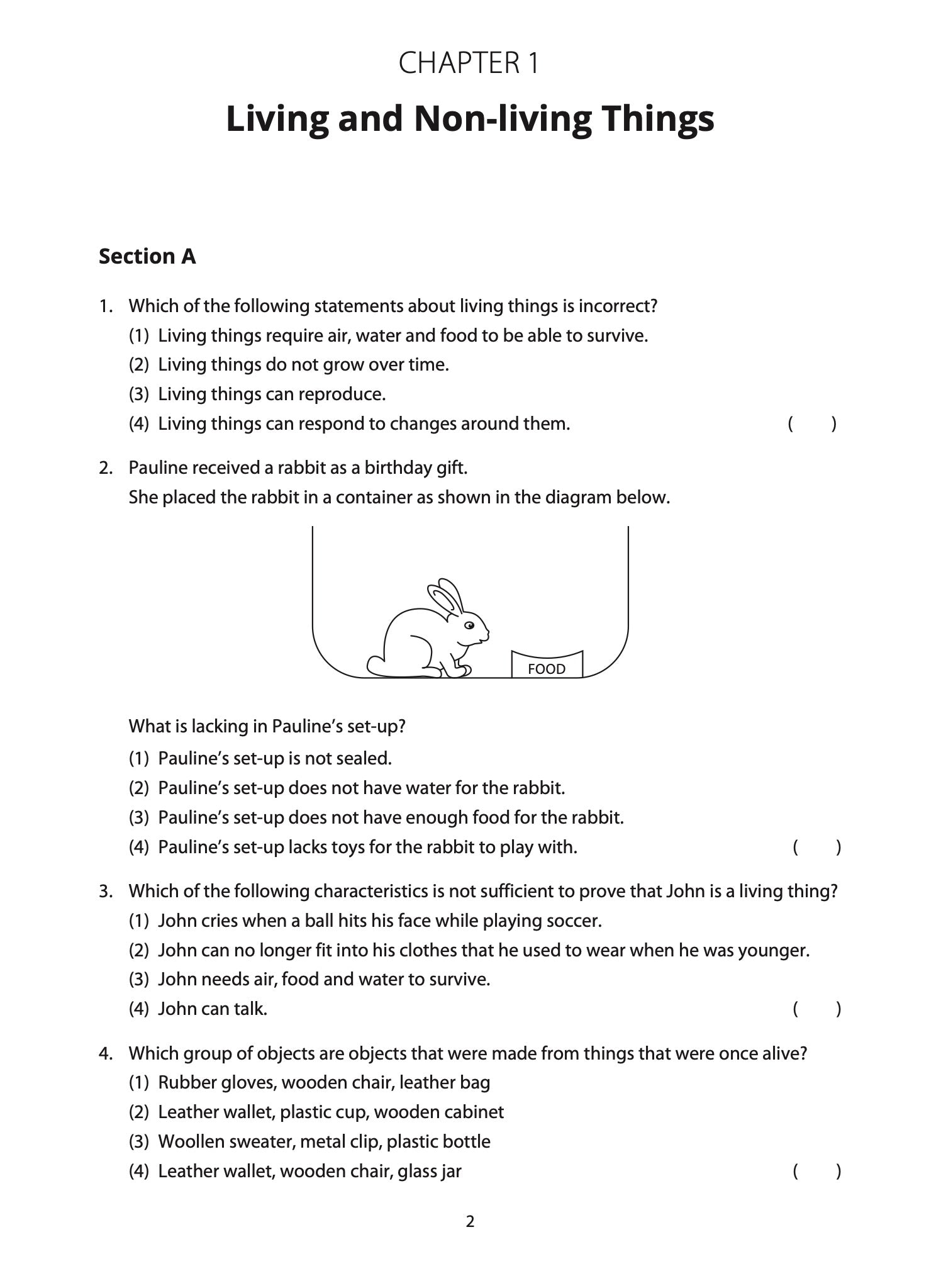 Score AL1 for Science Jumbo PSLE Science Challenging Questions