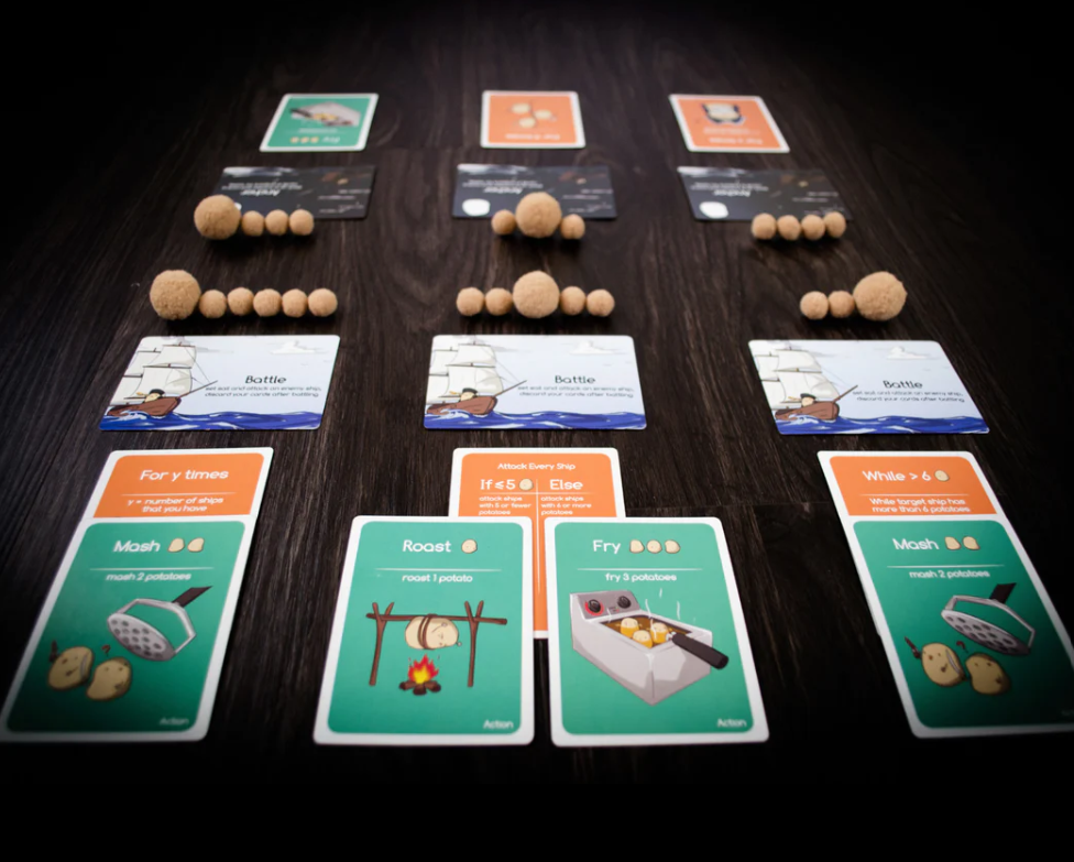 Potato Pirates Coding Card Game