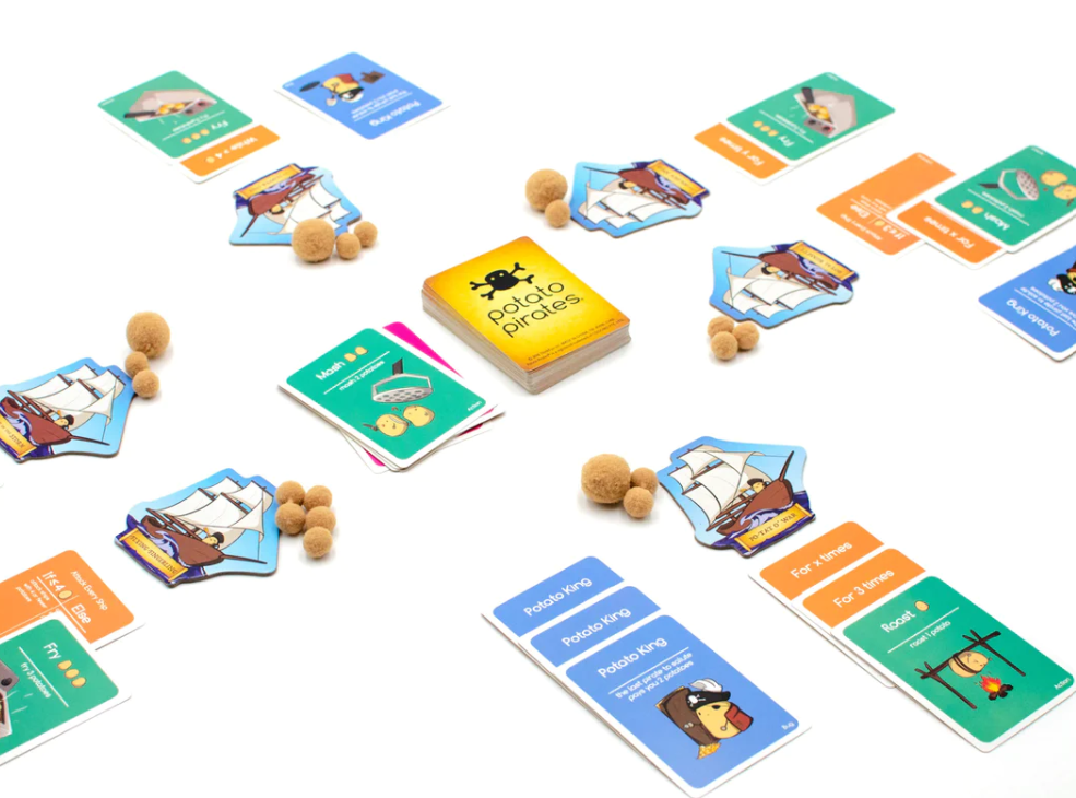 Potato Pirates Coding Card Game