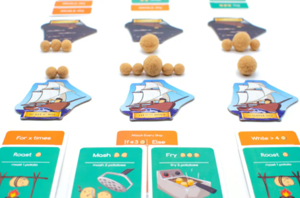 Potato Pirates Coding Card Game