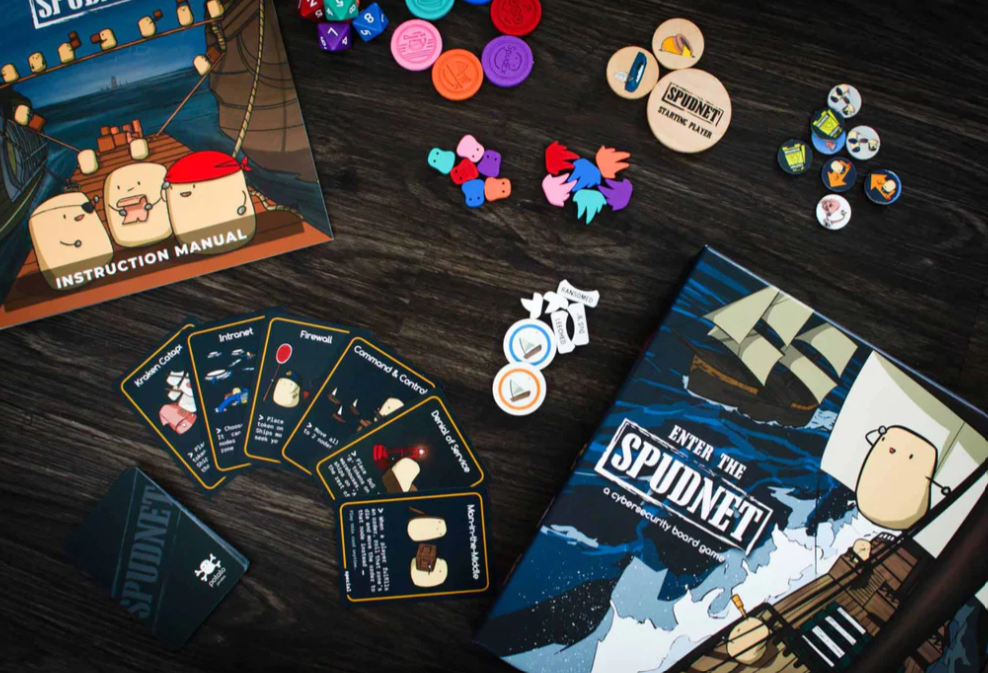Enter The Spudnet Board Game