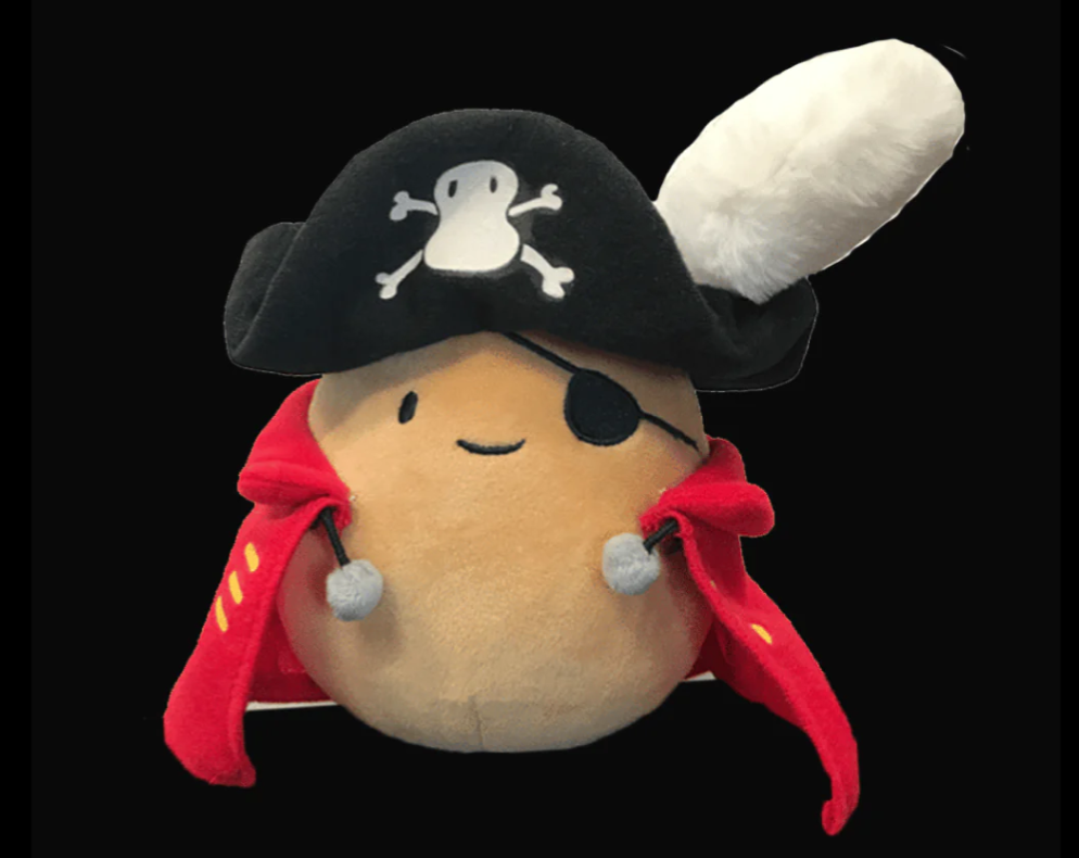 Potato King Plushie Keychain