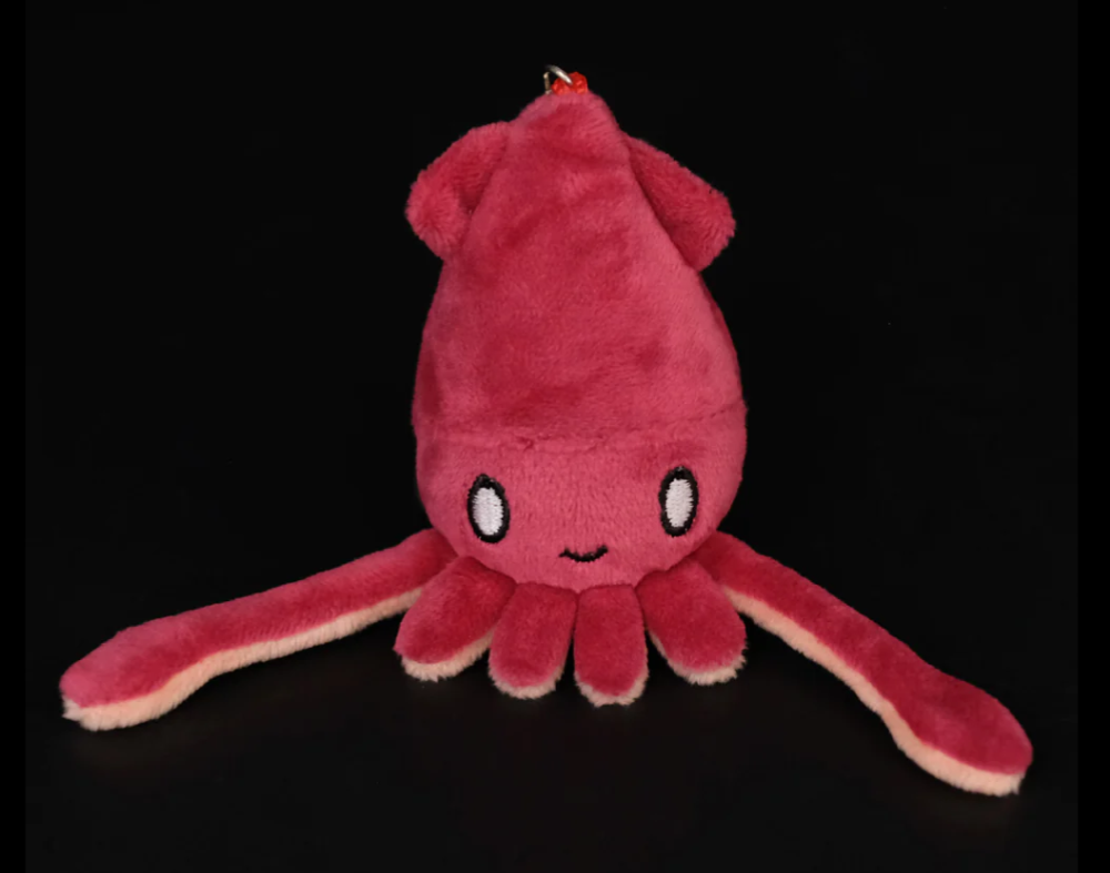 Baby Kraken Plushie Keychain