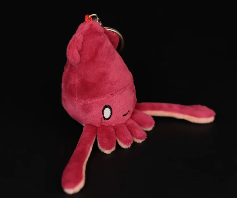 Baby Kraken Plushie Keychain