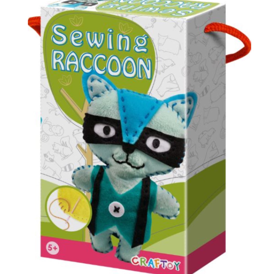 DIY Sewing Raccoon Kit