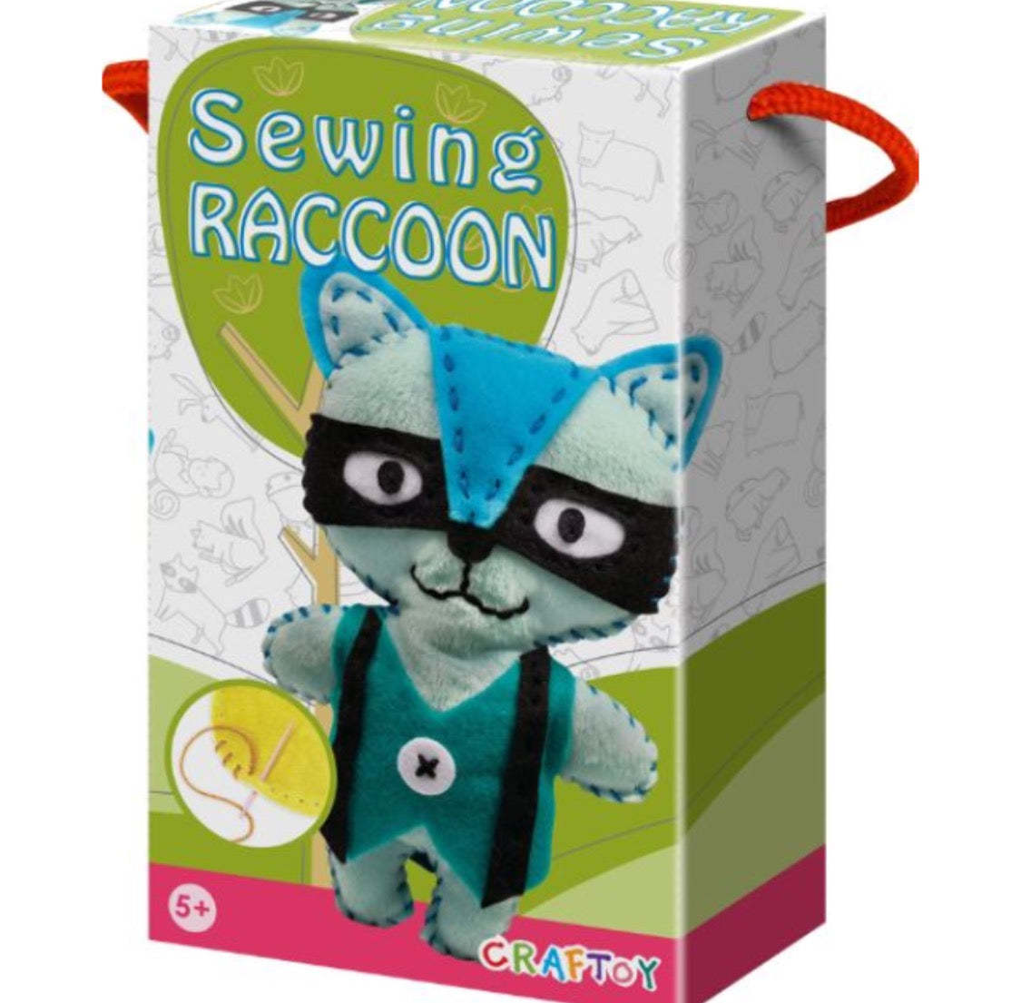 DIY Sewing Raccoon Kit