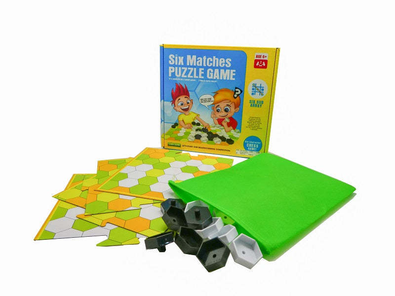 Board Game Six Matches Puzzle