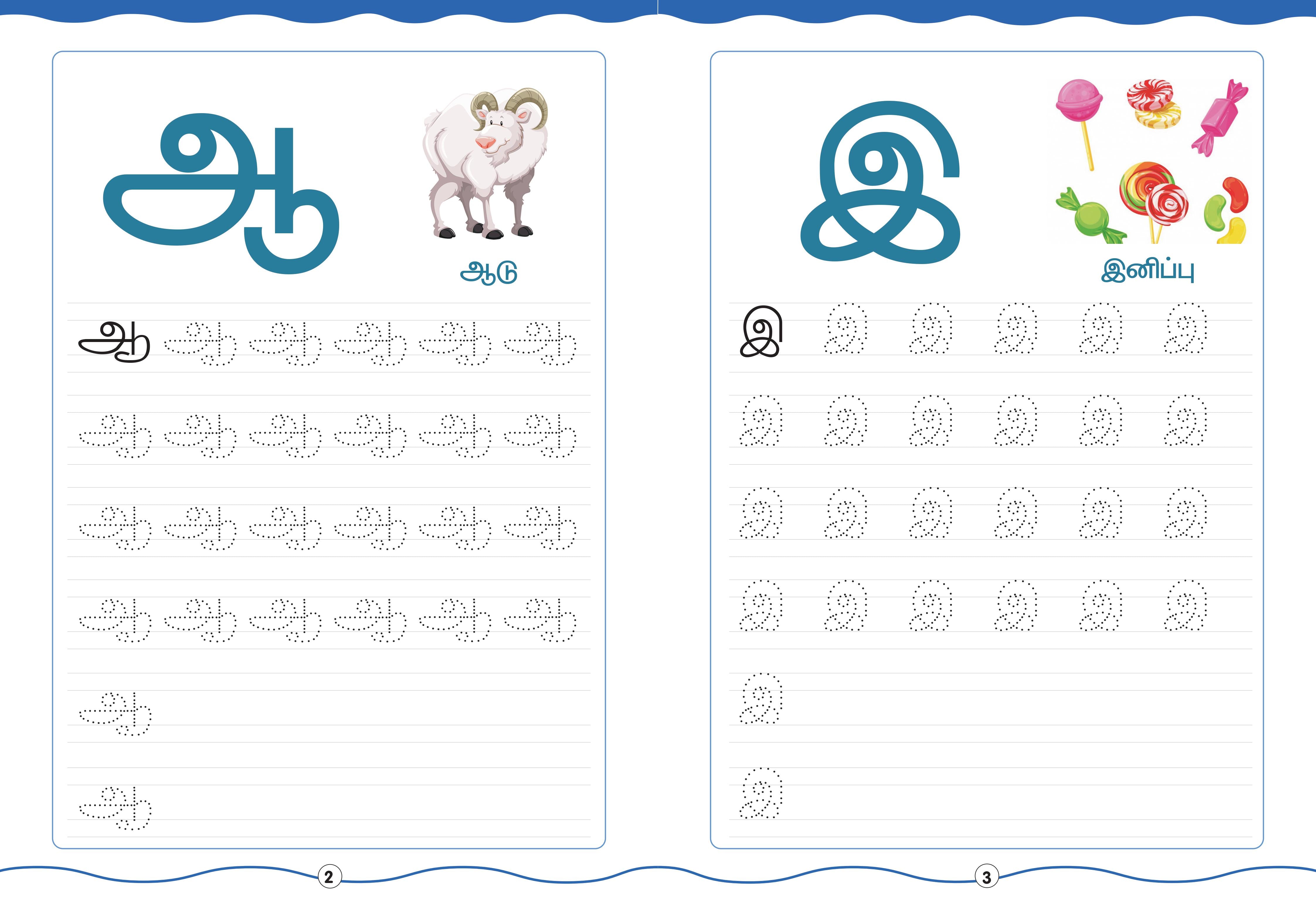 Tamil for Pre-Schoolers Book B