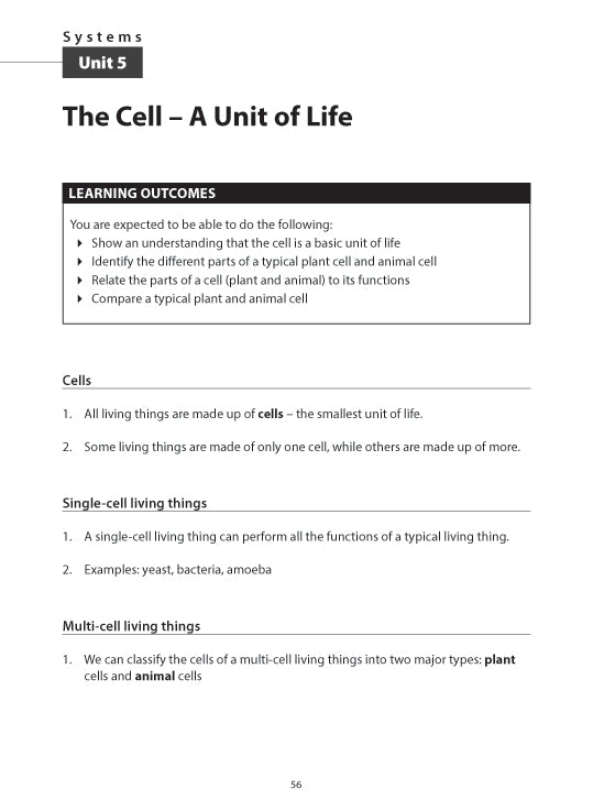 Upper Block Science Revision Notes and Exercises