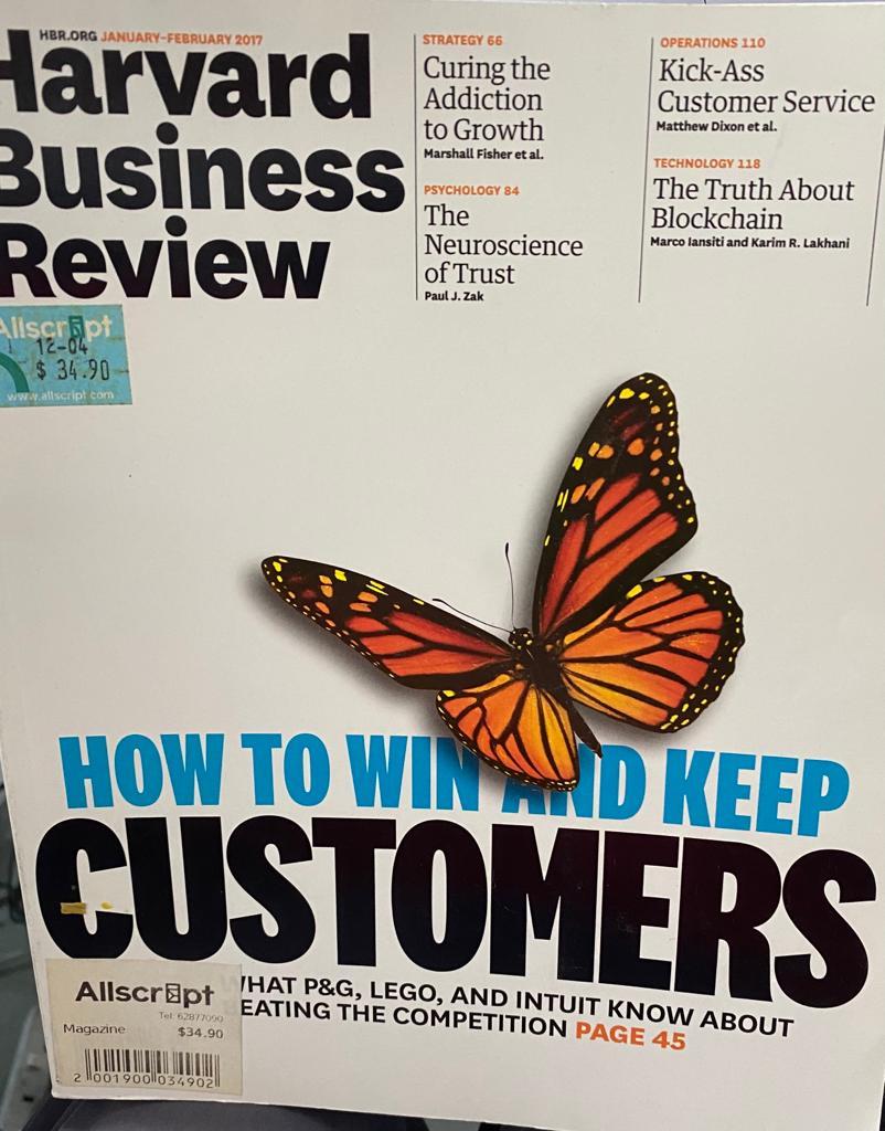 Harvard Business Review Jan Feb 2017