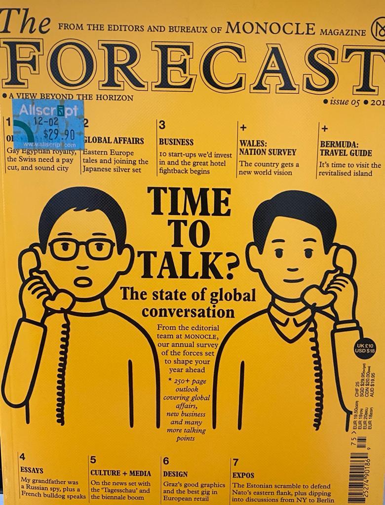 The Monocle Forecast Issue 5 2017