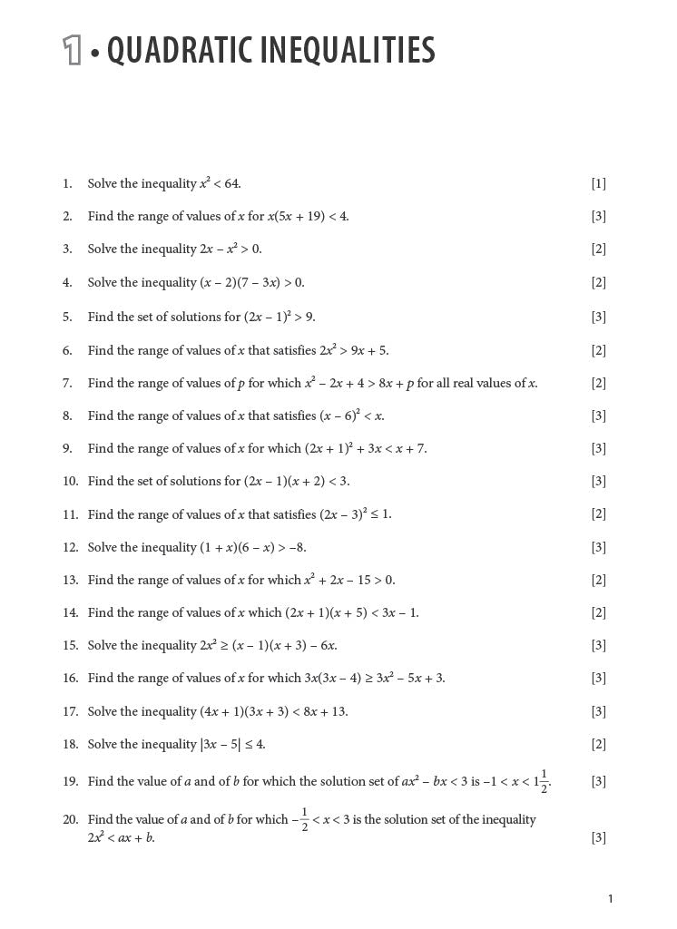 Ace Your O-Level and IP Additional Mathematics