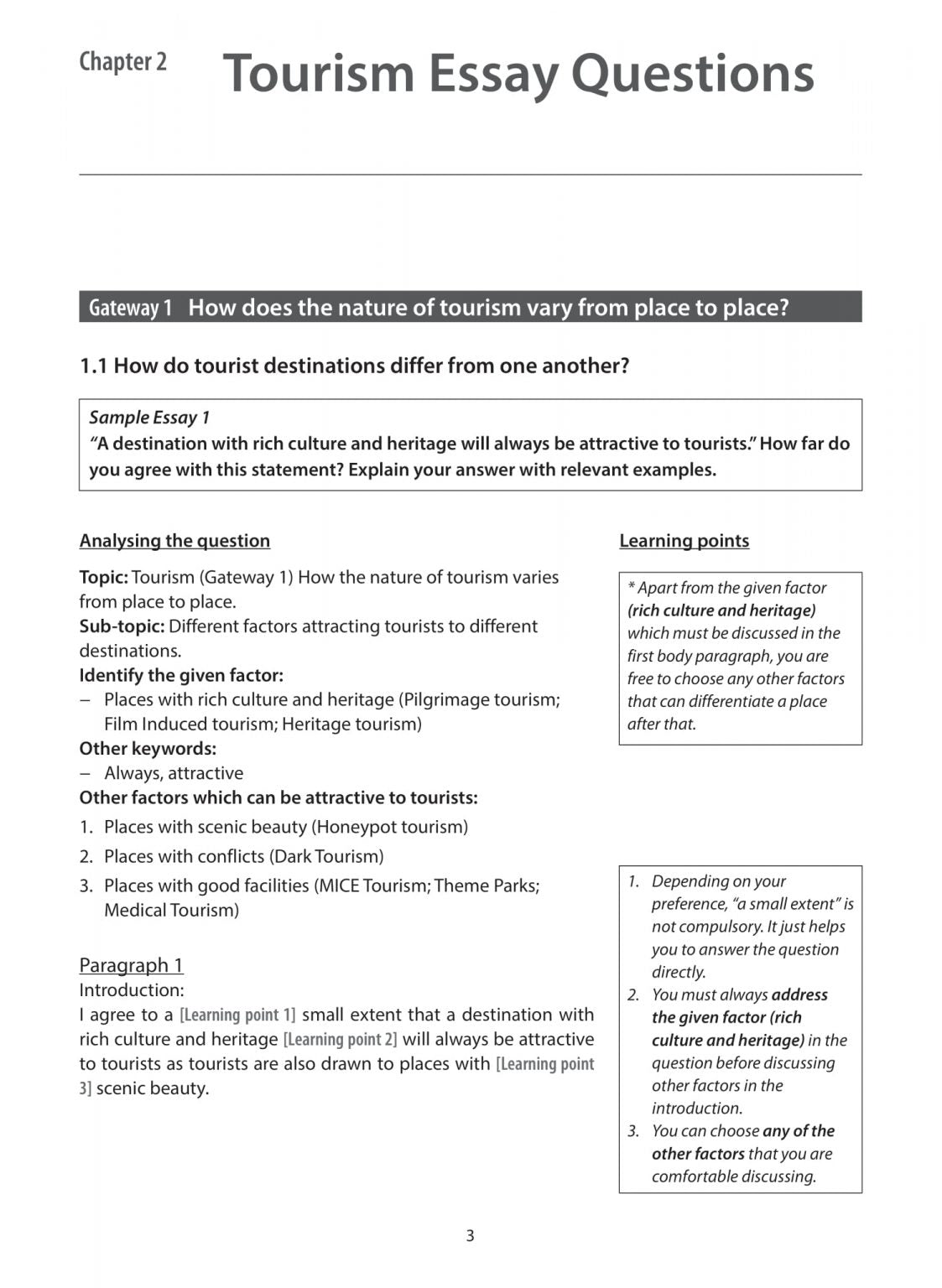 Ace Your O-Level Human Geography  Essay Guide