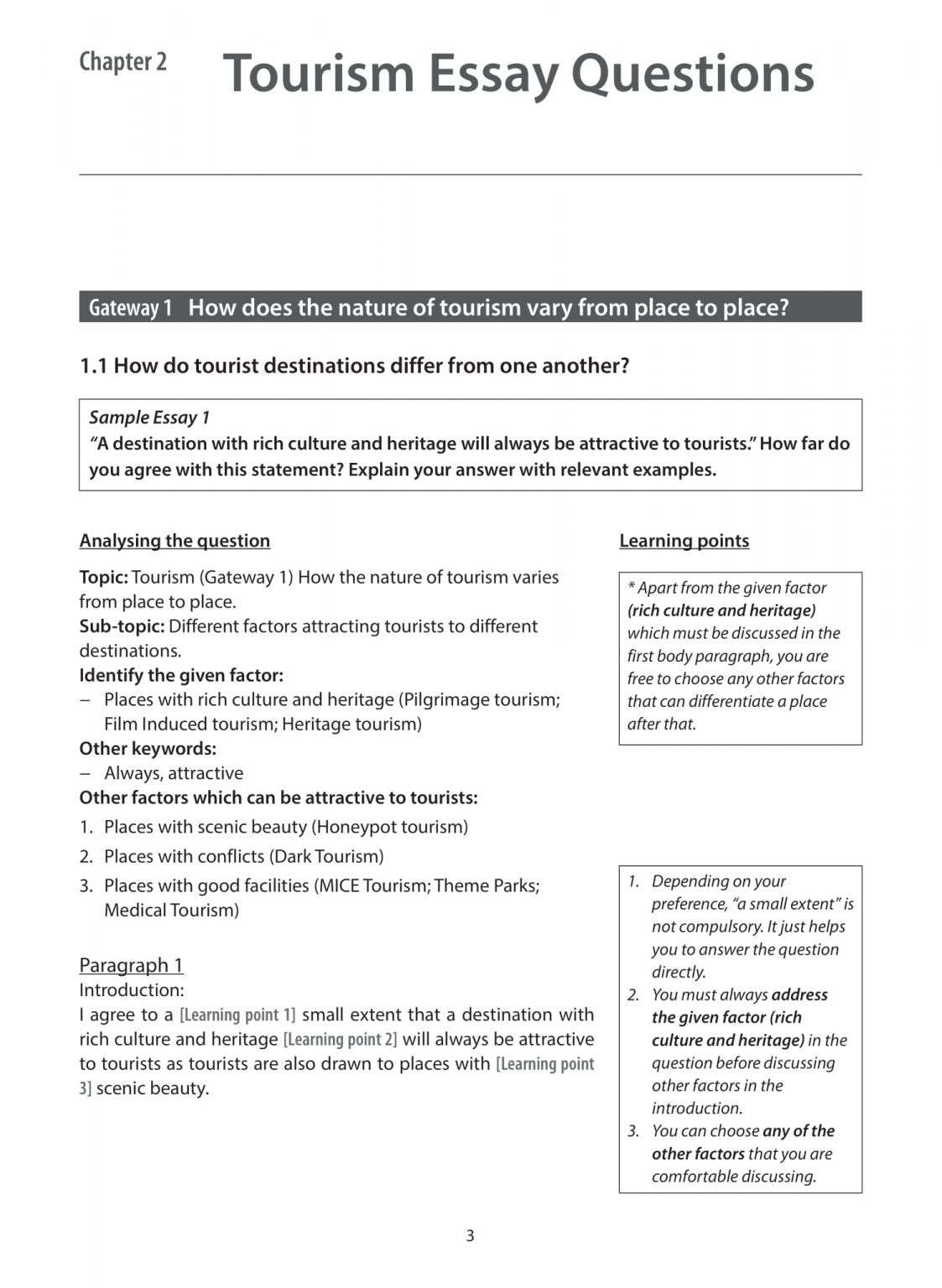 Ace Your O-Level Human Geography  Essay Guide