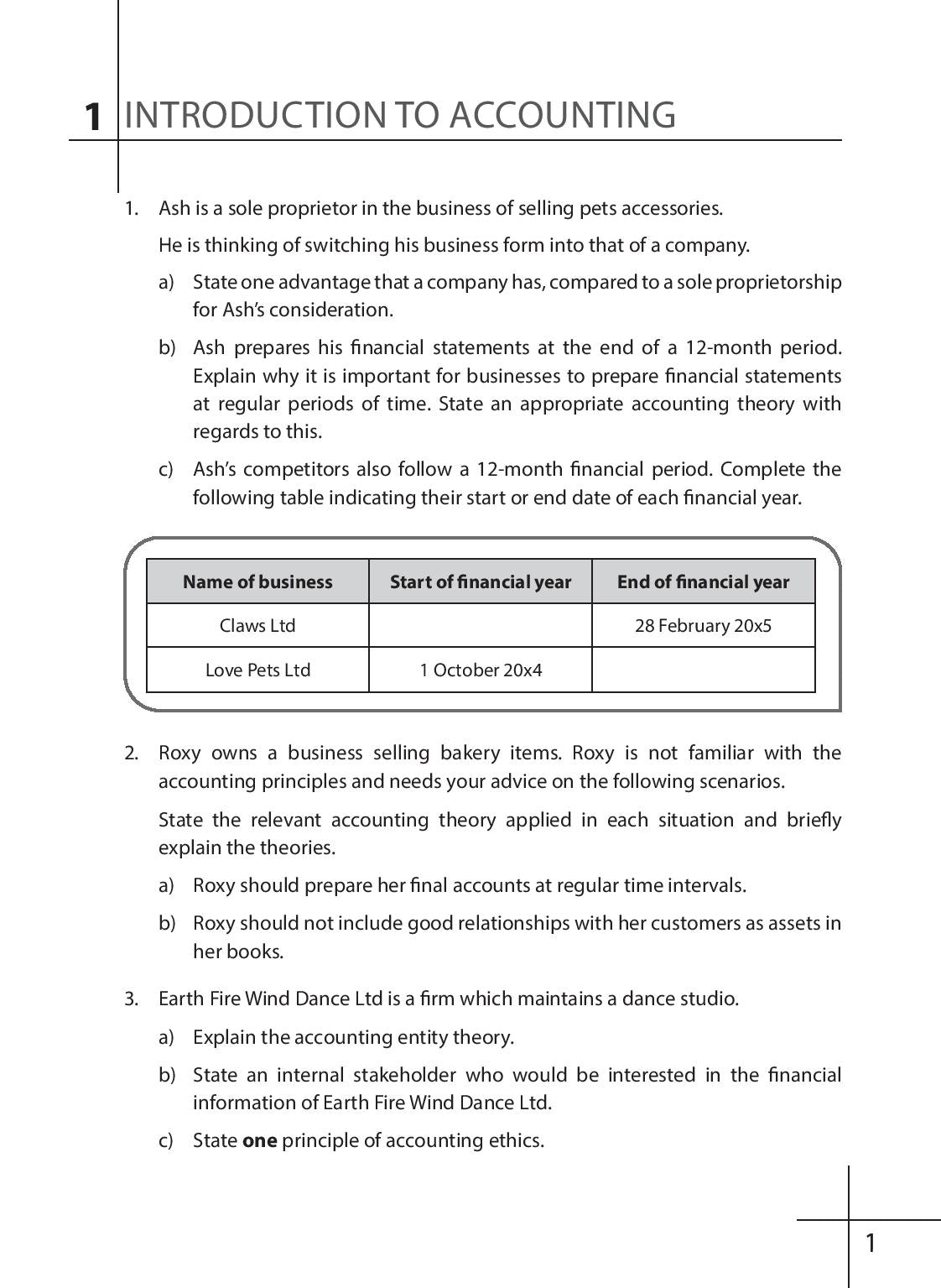 Ace Your O-Level Principles of Accounts