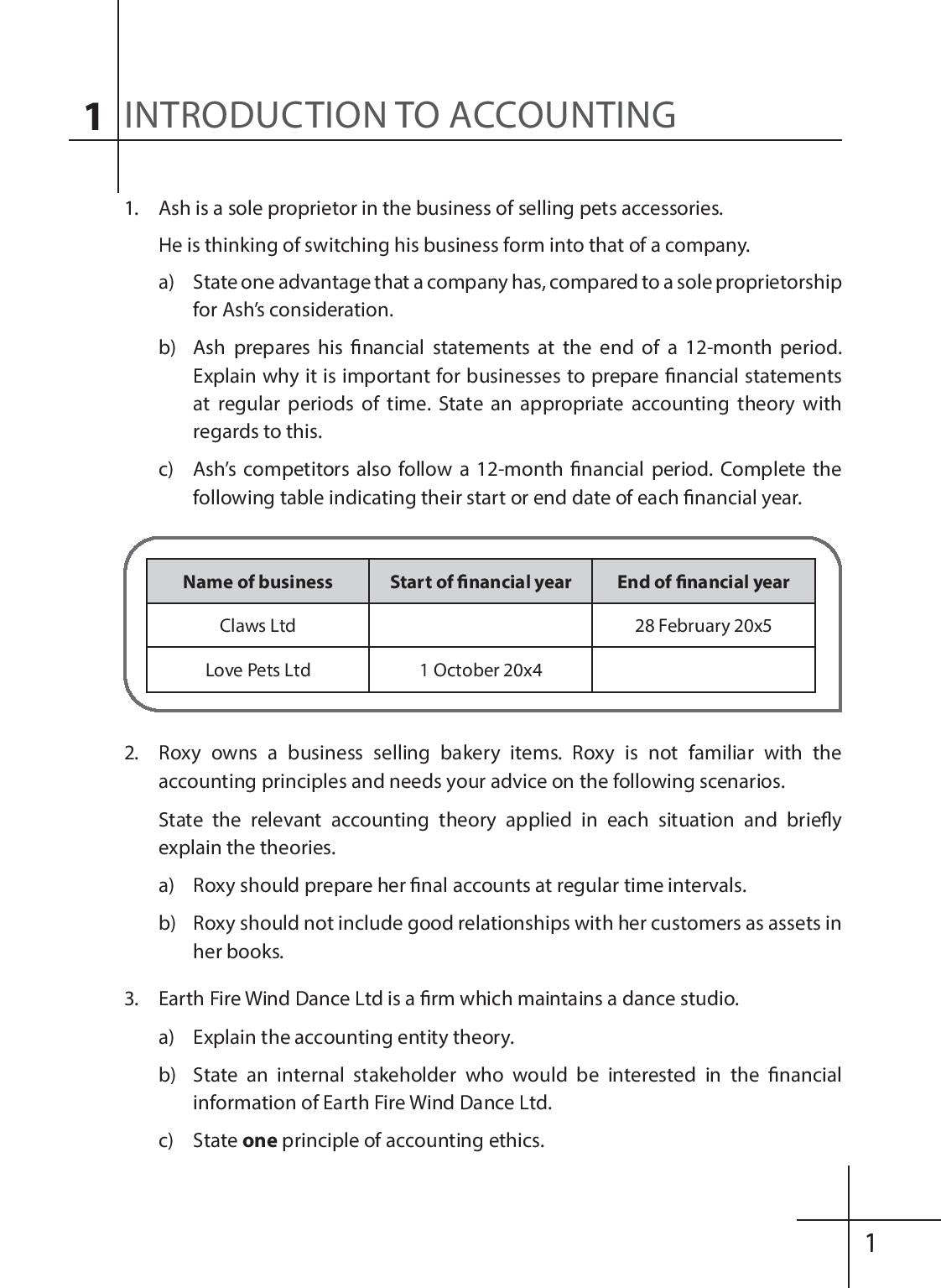 Ace Your O-Level Principles of Accounts
