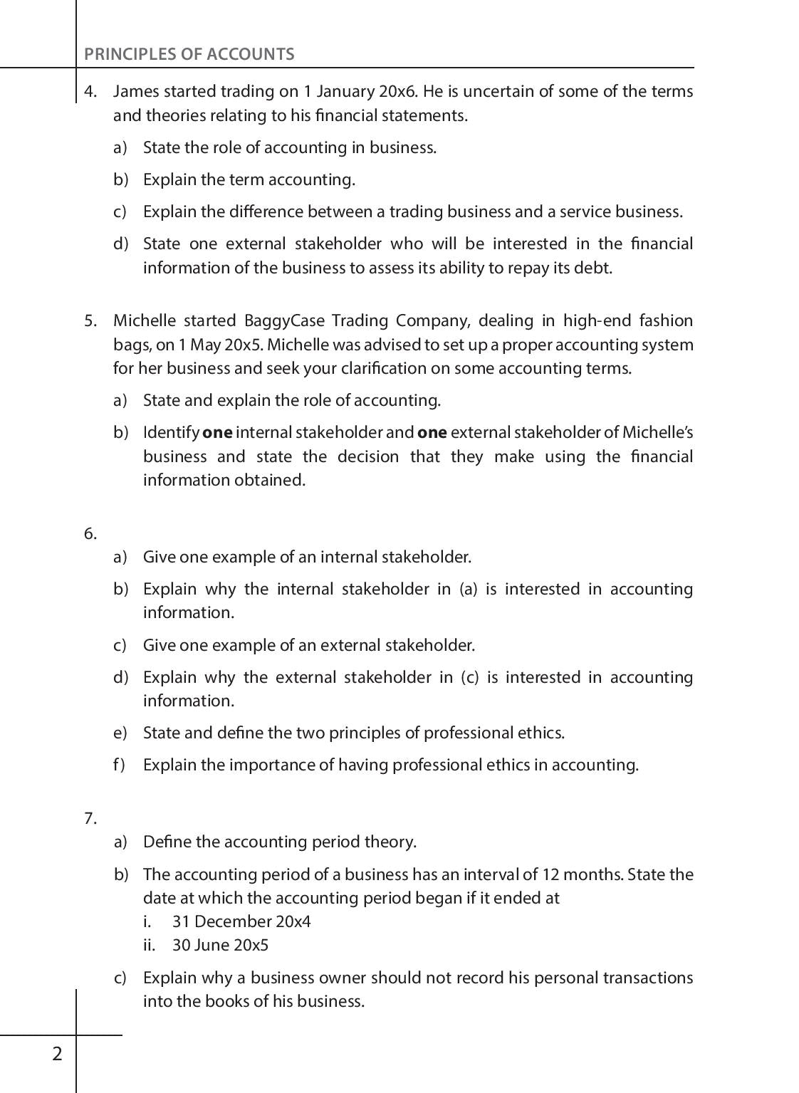 Ace Your O-Level Principles of Accounts
