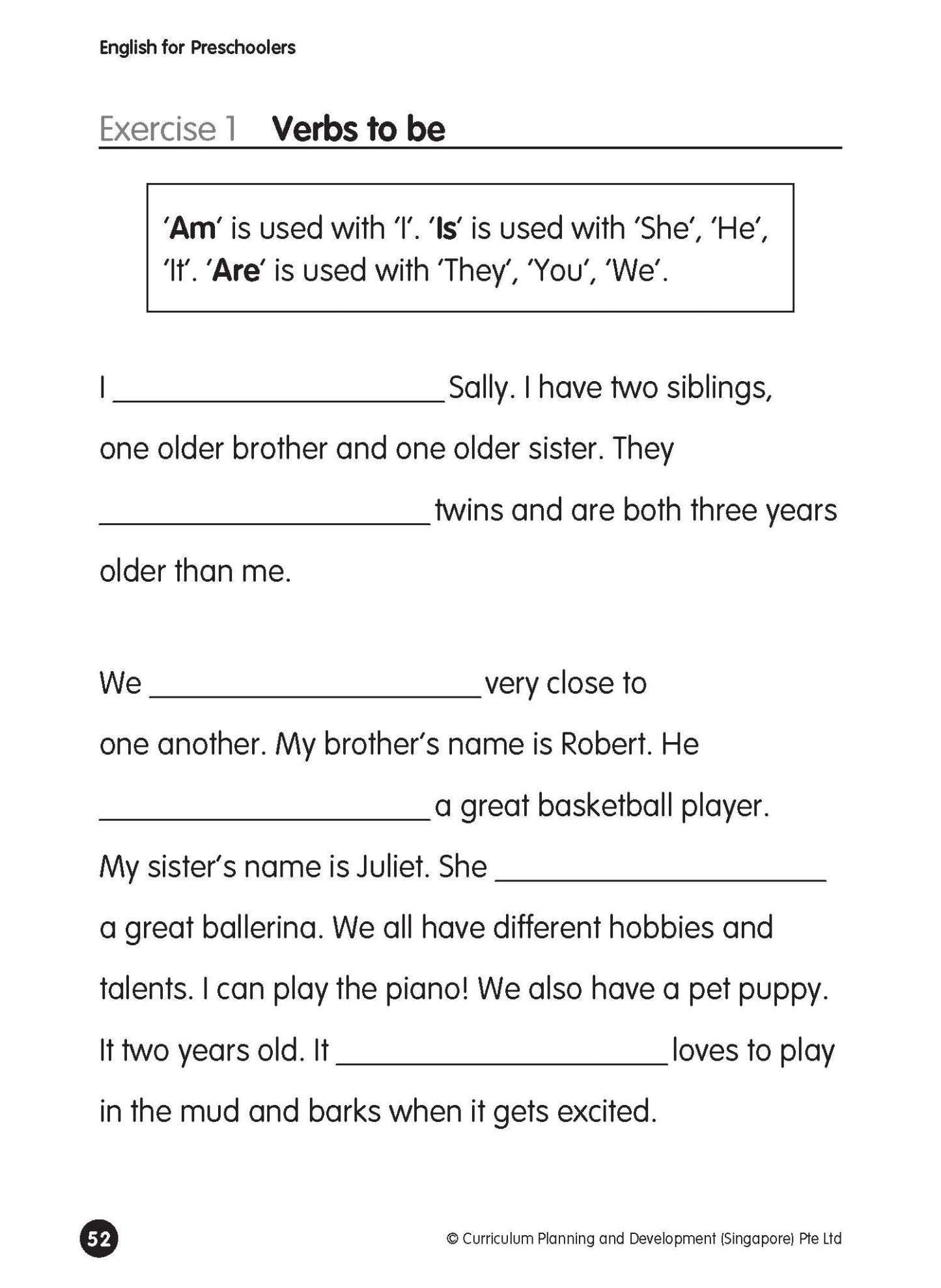 English for Pre-schoolers