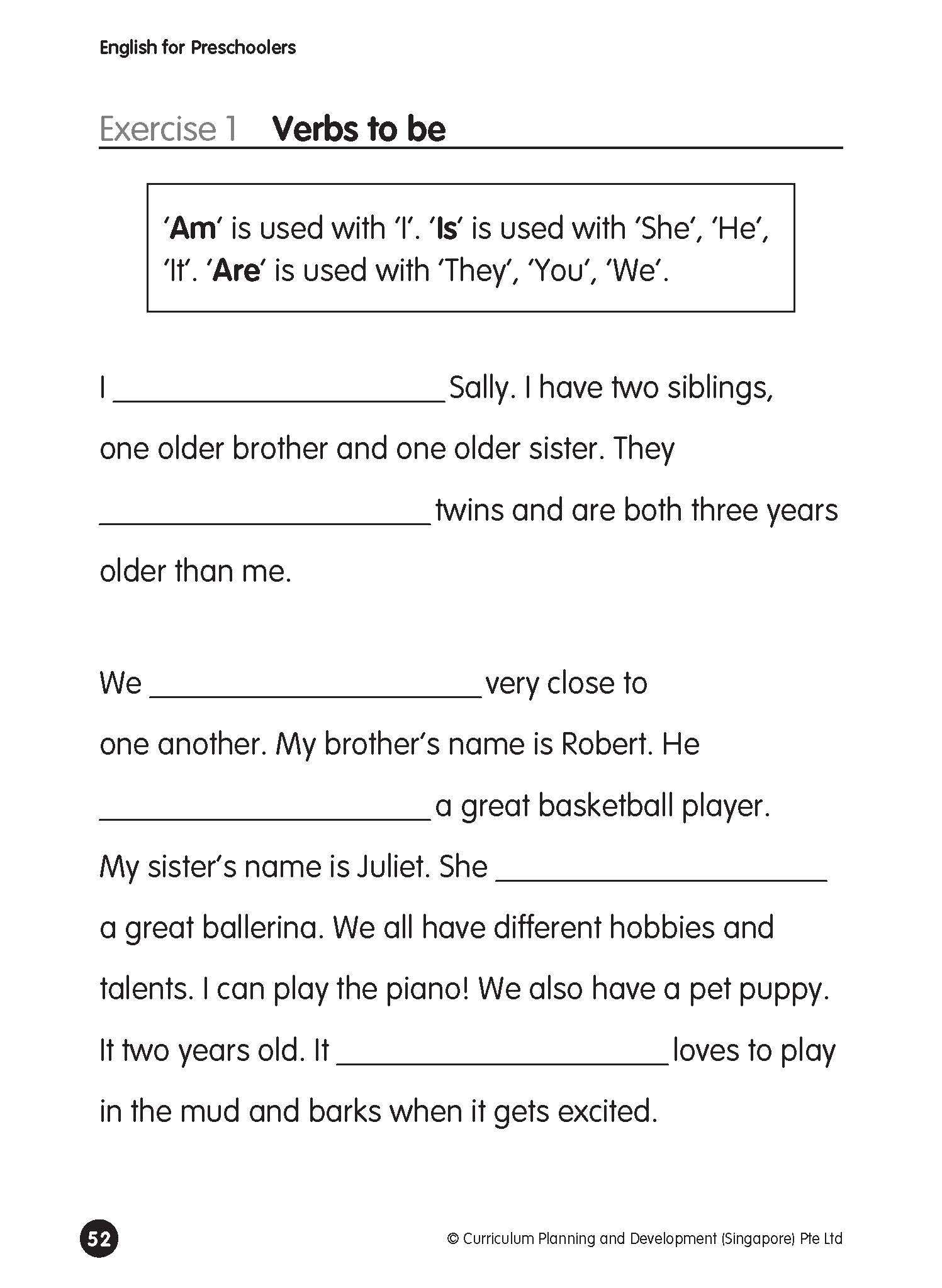 English for Pre-schoolers