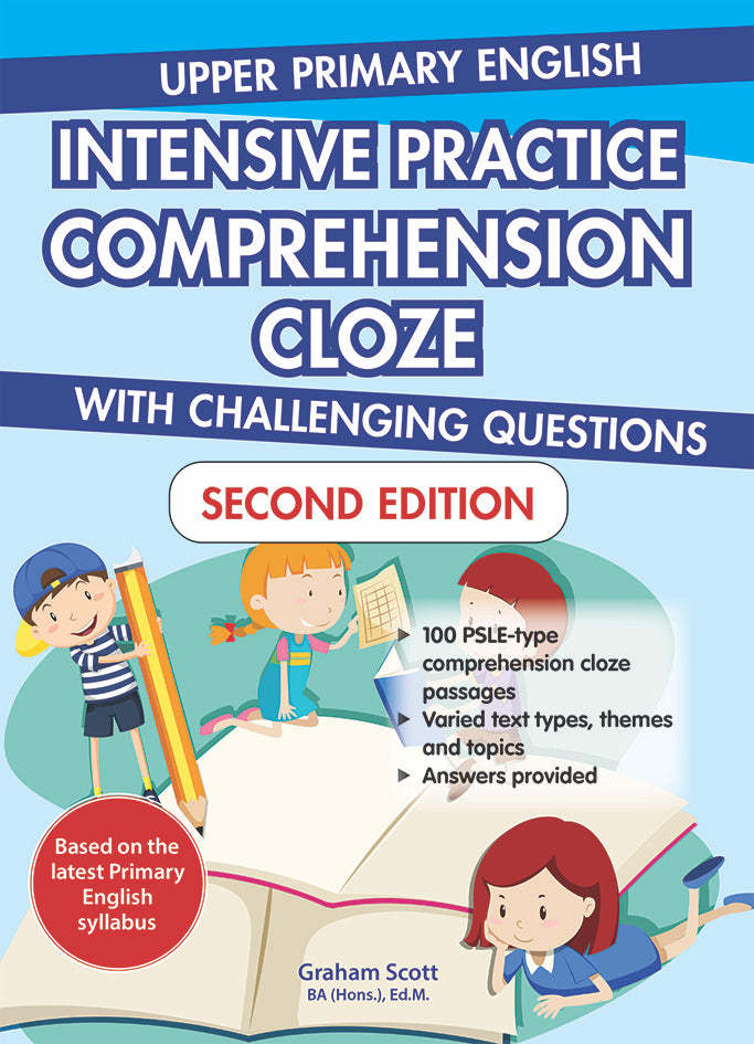 [PRE-ORDER] - Upper Primary English Intensive Practice  Comprehension Cloze 2nd Edition