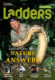 Ladders, explorer Zoltan Takacs, nature has the answers