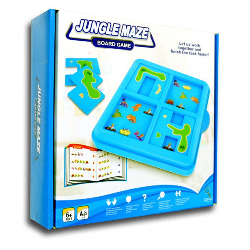 Board Game Jungle Maze