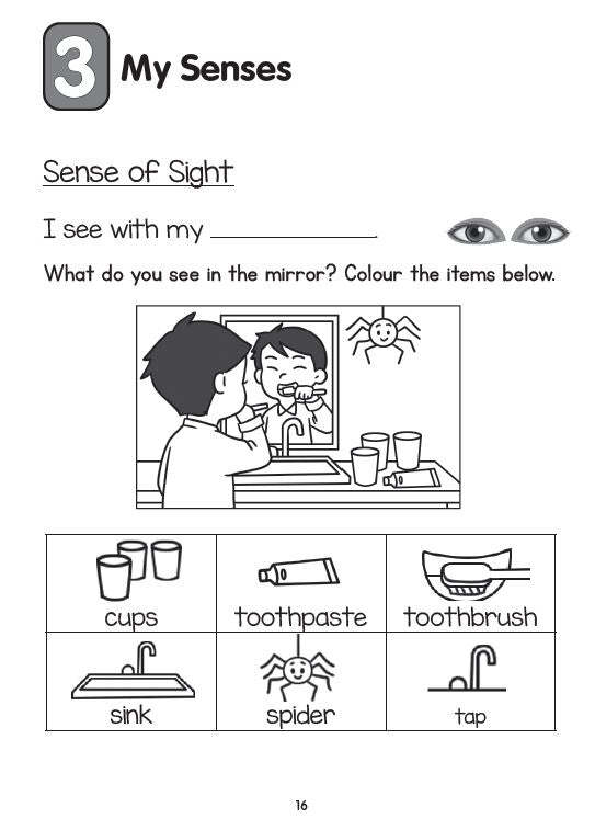 Pre-primary Preparatory Course English Activity Series for Early Learners Book 1  Myself