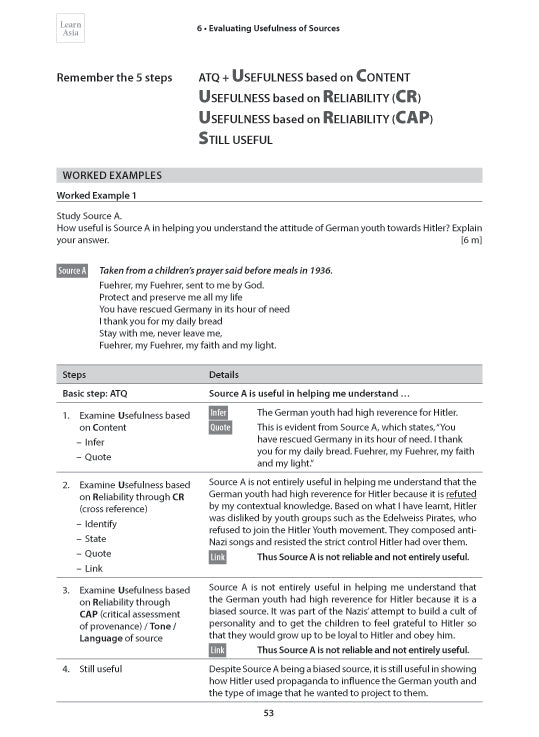 Key Guide O-Level History  Source-based Questions