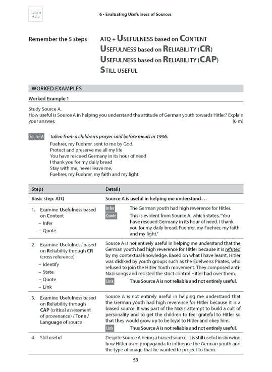 Key Guide O-Level History  Source-based Questions