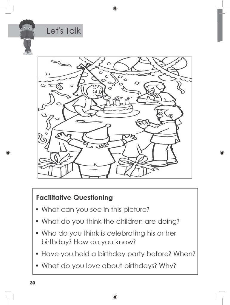 Pre-primary English Reading Comprehension