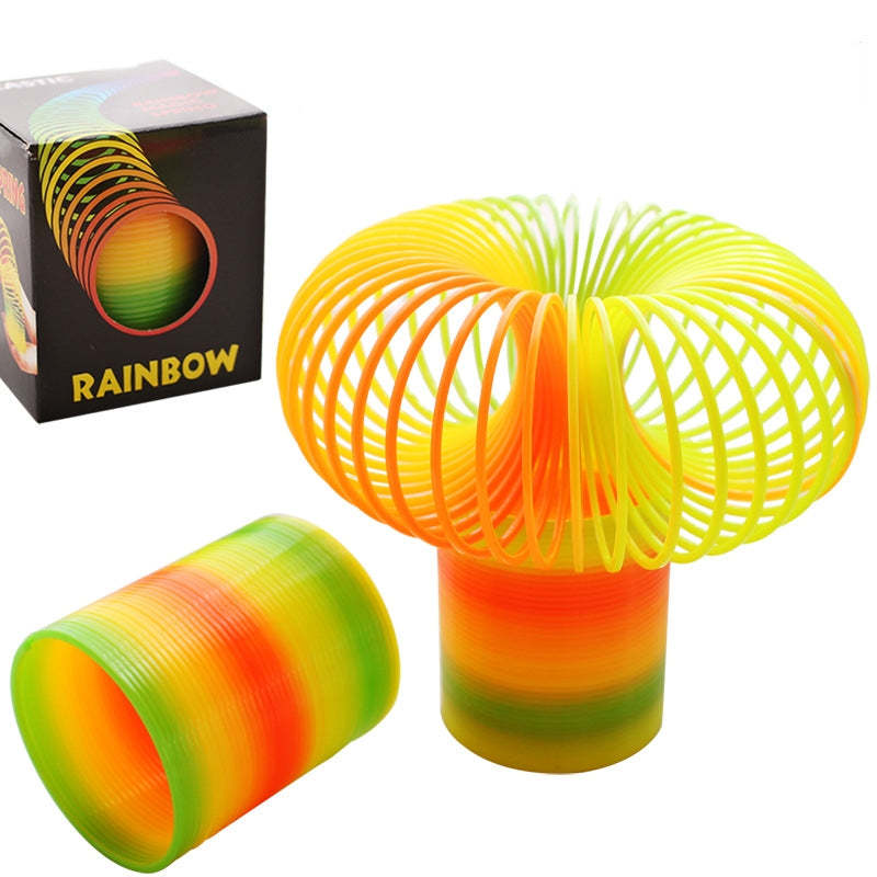 Science Educational Toy For Kids Hand Eye Coordination Plastic Slinky