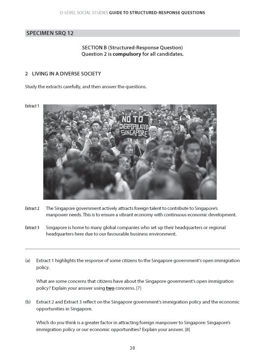 O-Level Guide: Social Studies Structured-Response Questions (SRQs) and Model Answers