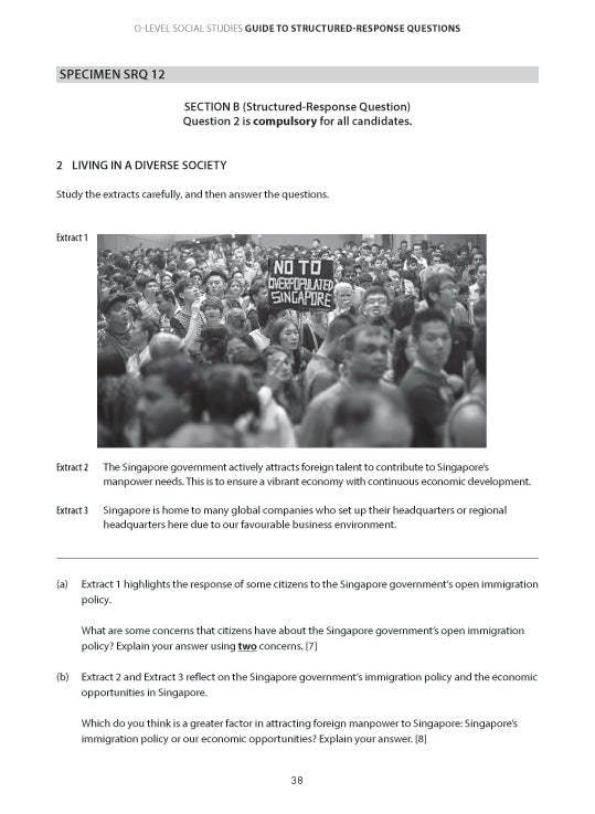 O-Level Guide: Social Studies Structured-Response Questions (SRQs) and Model Answers
