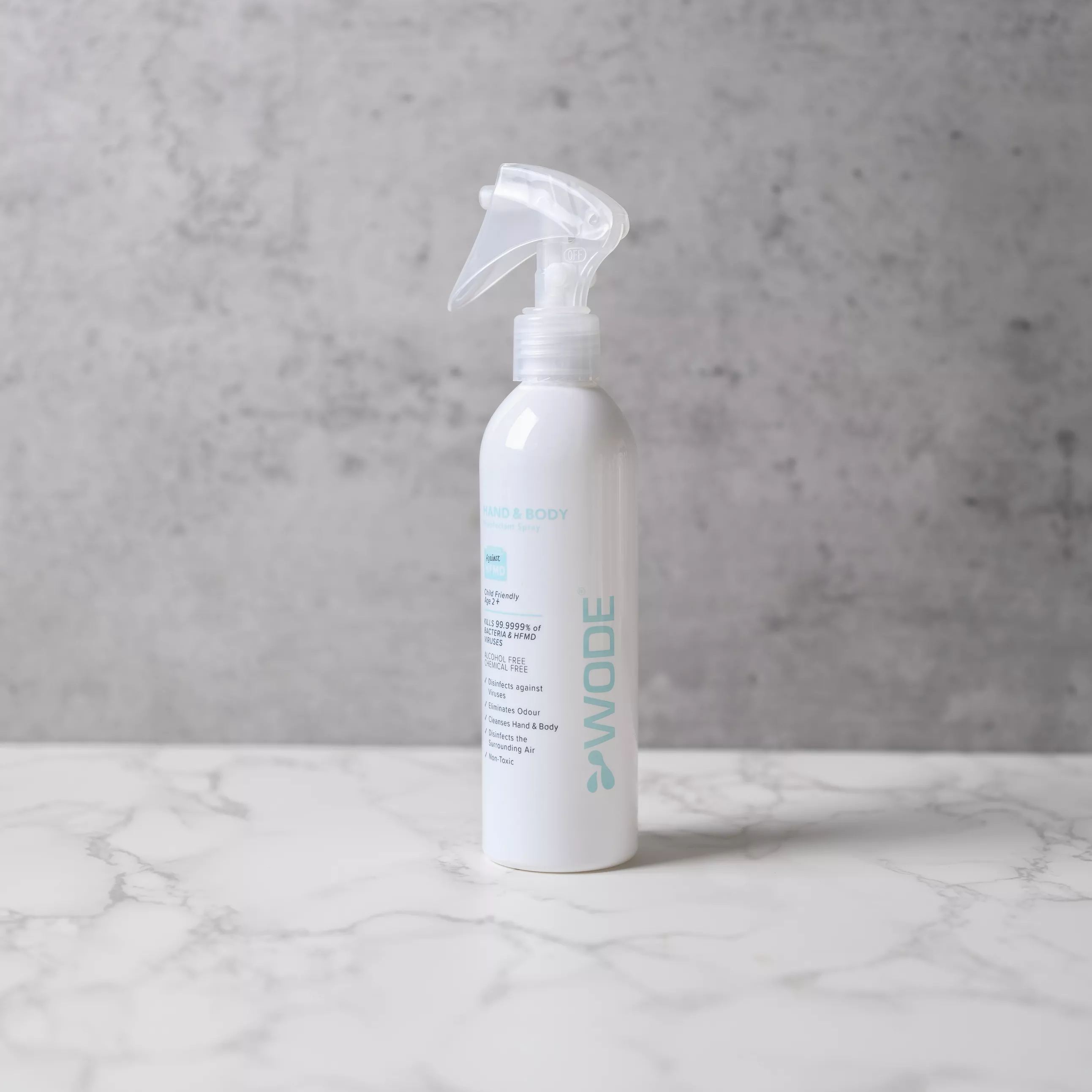 WODE Hand & Body Disinfectant Spray 250ml