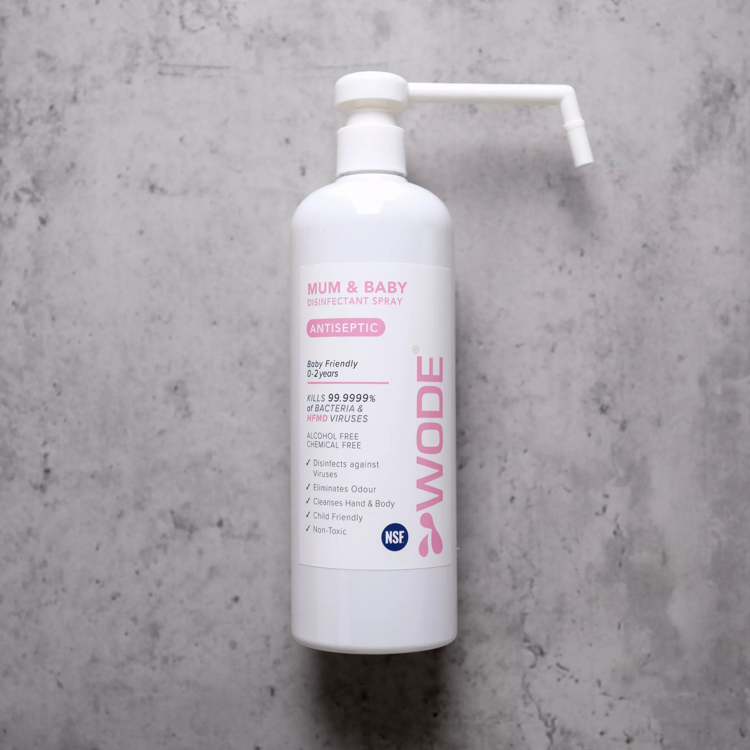 WODE Mum & Baby Disinfectant Spray (Pump) 500ml