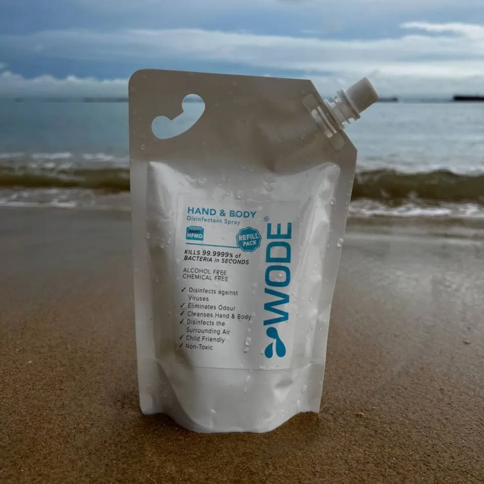 WODE Hand & Body Disinfectant Spray Refill 500ml