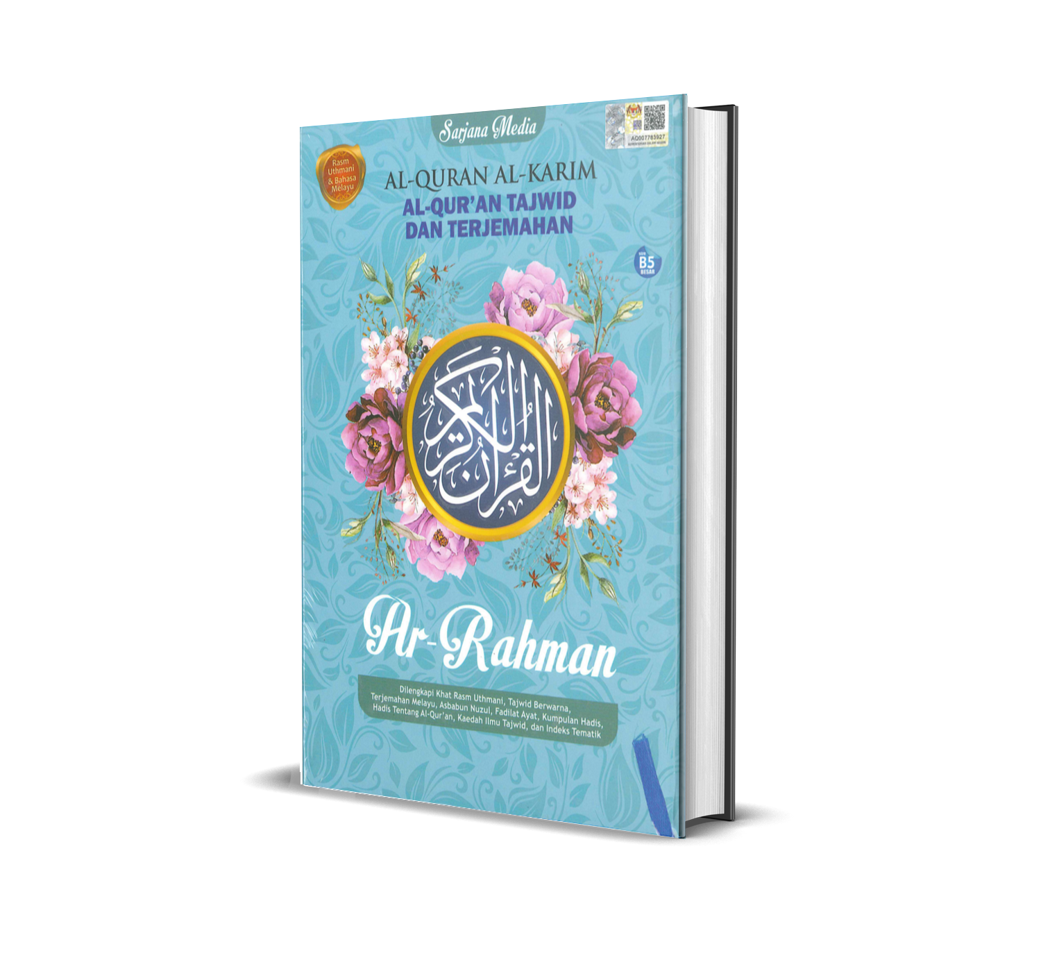 AL QURAN TAJWID & TERJEMAHAN SAIZ B5 [KULIT KERAS]