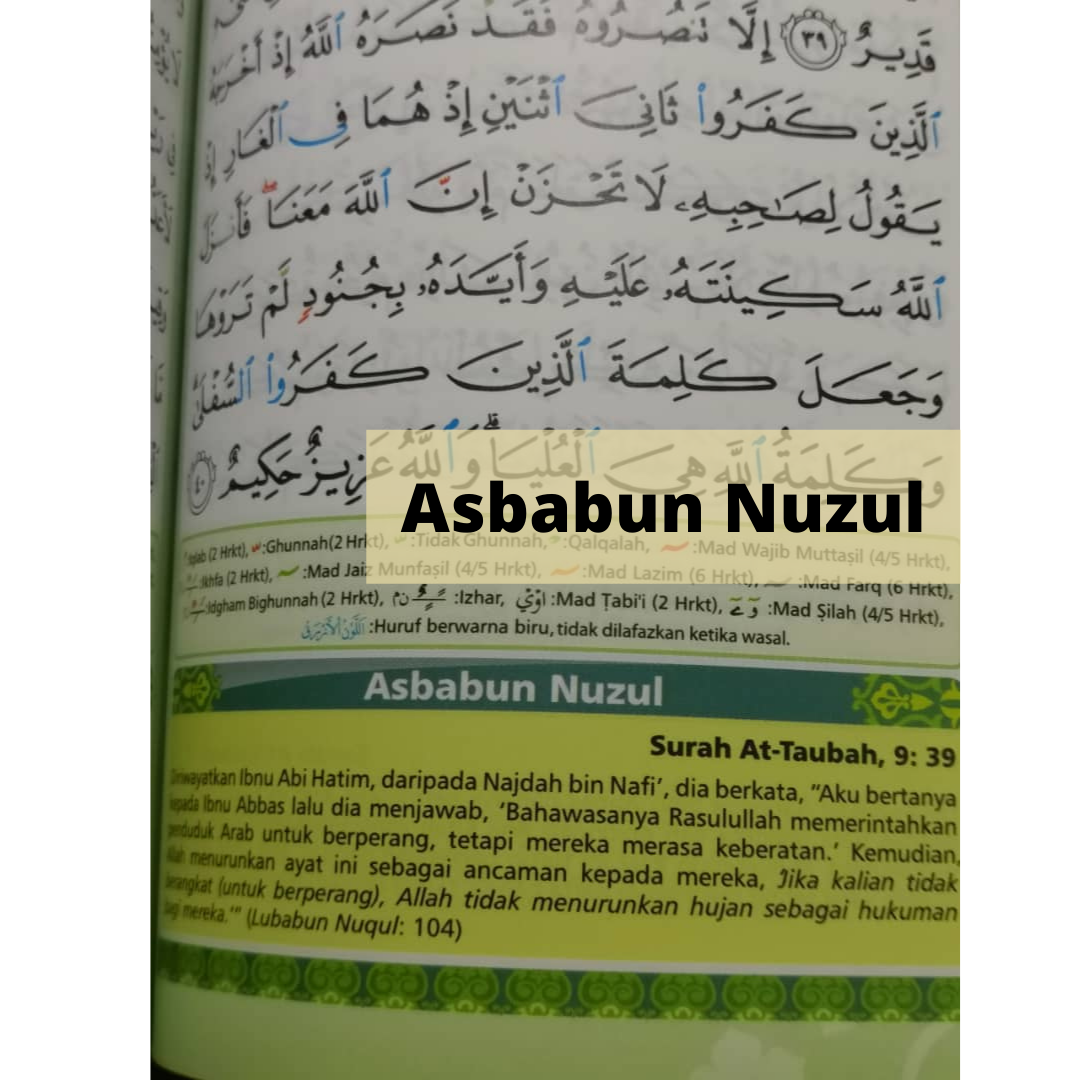 AL QURAN TAJWID & TERJEMAHAN SAIZ B5 [KULIT KERAS]